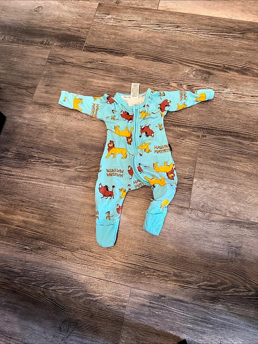 Bonds Disney X Bonds Zip Wondersuit Blue & Yellow Newborn